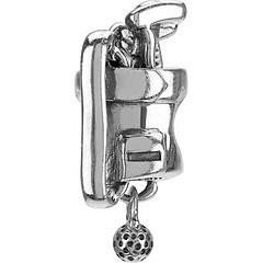 golf chamilia charm